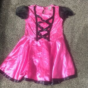 Pink witch dress up costume